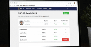 SSC GD Result 2025