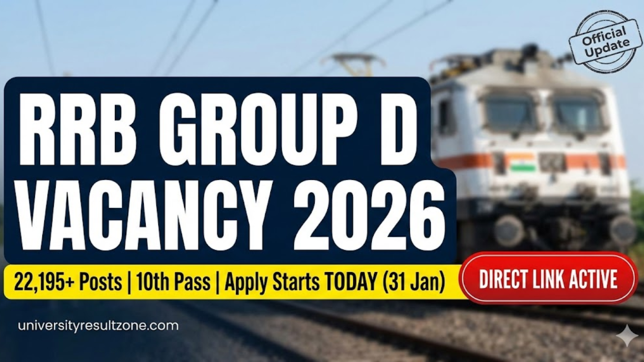 RRB Group D Vacancy 2026