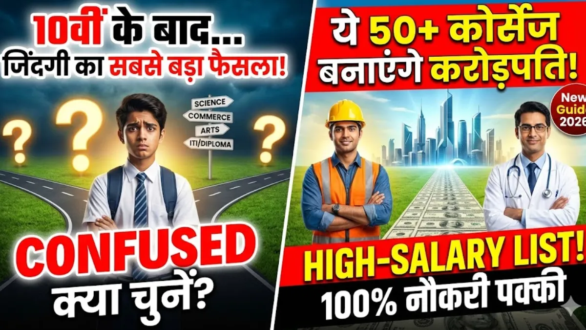 Career Option After 10th 2026