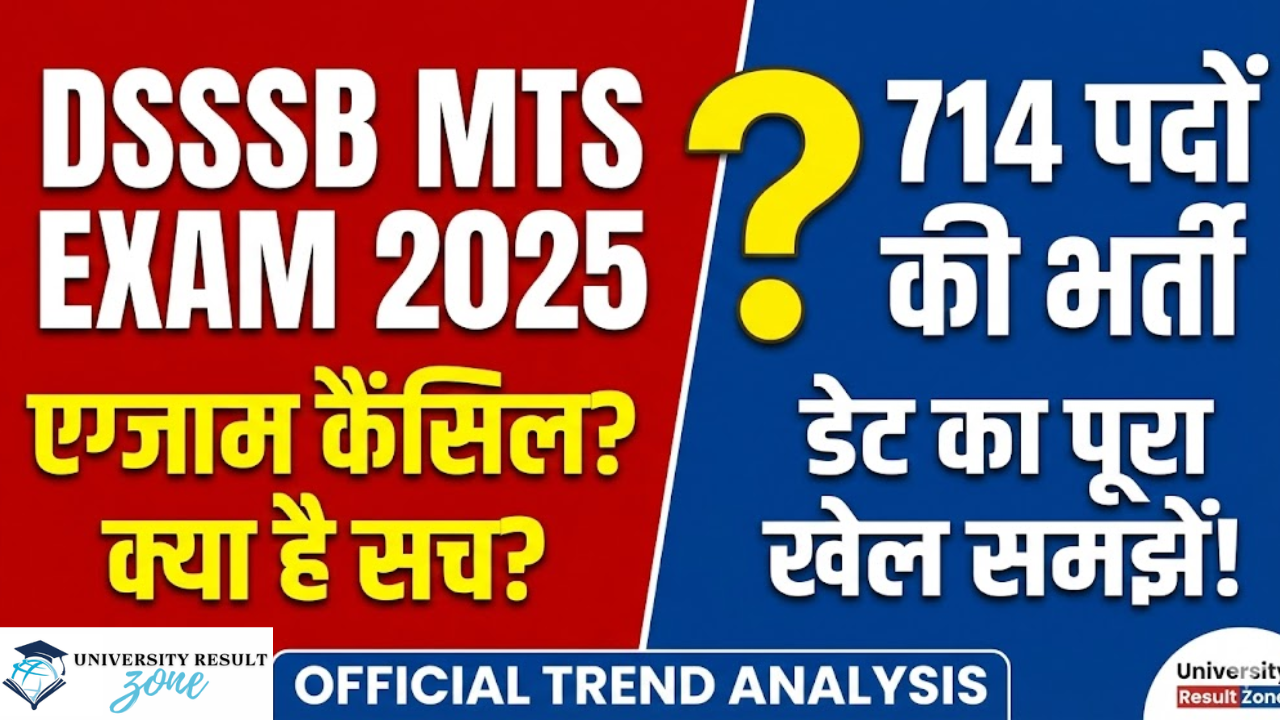 DSSSB MTS 2025
