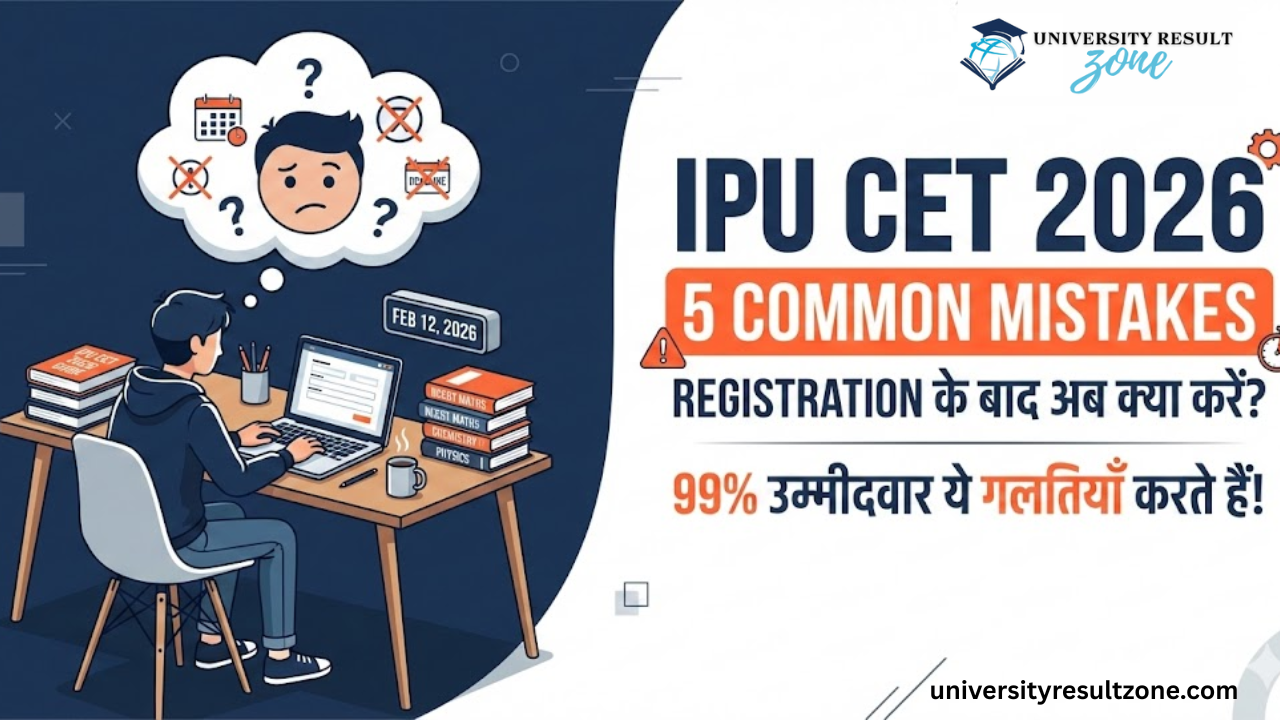 IPU CET 2026:रजिस्ट्रेशन के बाद अब क्या करें? 99% उम्मीदवार ये 5 गलतियाँ करते हैं