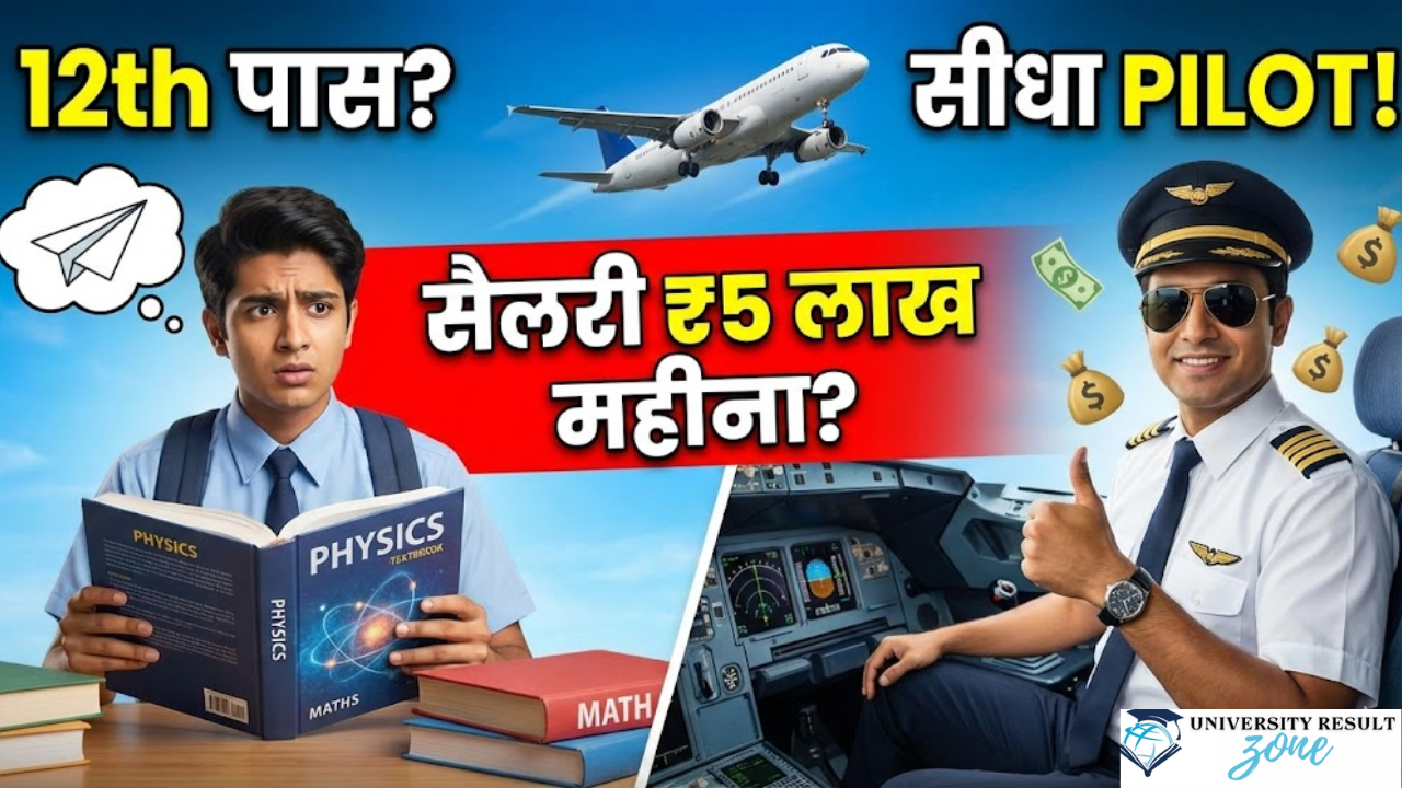 12वीं के बाद पायलट कैसे बनें? कम समय में, कम पैसे में, जबरदस्त करियर!