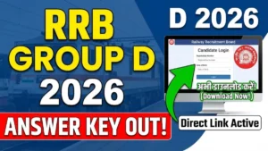 RRB Group D Answer Key 2026 (Out)