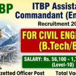 ITBP Assistant Commandant (Engineer)